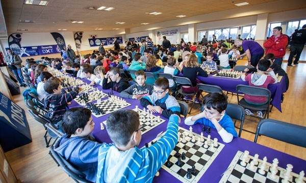 Gran participación en la jornada de ajedrez 
