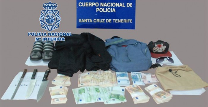Detenidos los dos atracadores de la sucursal bancaria de la Caixa de Santa Cruz de Tenerife