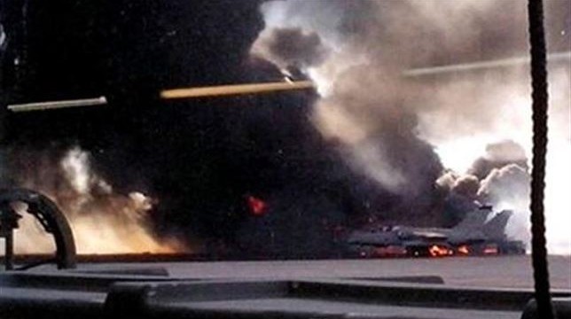 Diez muertos y trece heridos en el accidente del F-16 griego en la base de Los Llanos, Albacete 