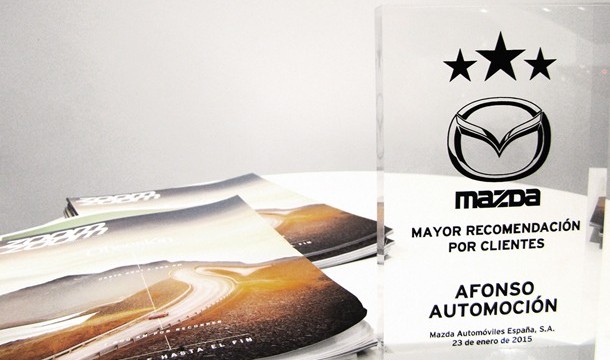 Mazda Canarias, premio a la concesión más recomendada en España