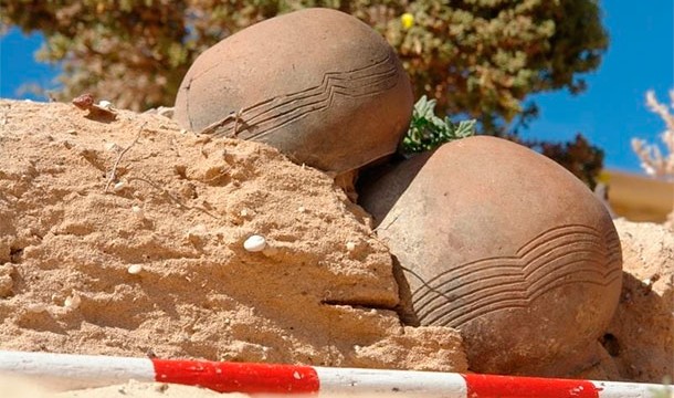 Localizan tres vasijas prehispánicas en Fuerteventura en buen estado de conservación