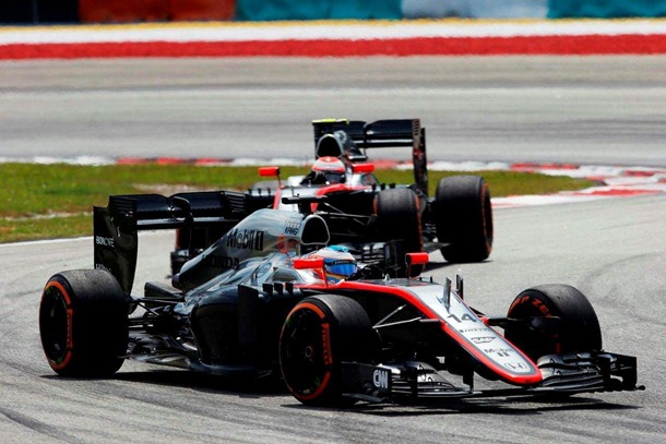 Fernando Alonso Jenson Button McLaren Gran Premio de Malasia