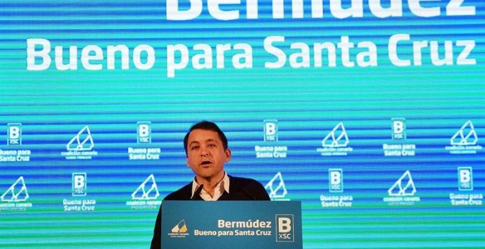 Bermúdez (CC) ofrece trabajo y honestidad para mejorar Santa Cruz de Tenerife en los próximos cuatro años