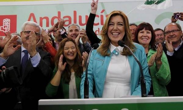 Susana Díaz, que insiste en que gobernará en solitario, trabajará por que los demás partidos "arrimen el hombro"