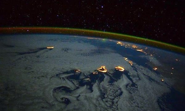 Una astronauta italiana fotografía Canarias desde la Estación Espacial Internacional