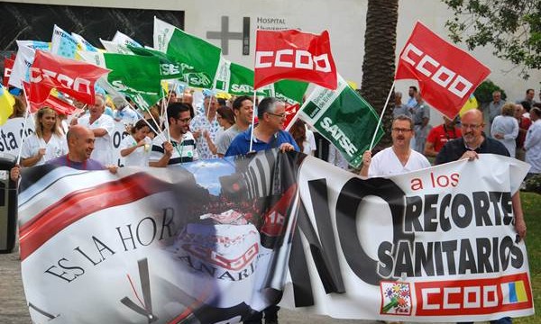 Médicos y enfermeros se movilizan y presentan un preaviso de huelga