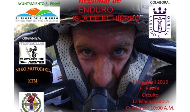 Veinte pilotos disputan el II Enduro de El Pinar, cita puntuable para el Campeonato regional