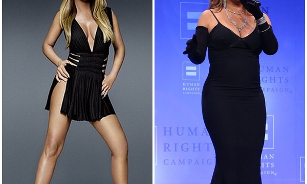 ¿No crees que te has pasado con el photoshop? Mariah Carey