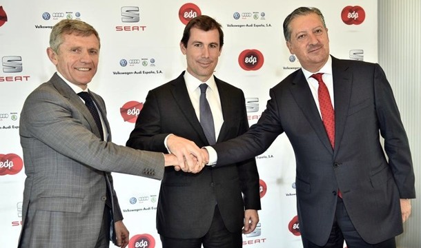 EDP, SEAT y Volkswagen-Audi España se alían para impulsar el desarrollo del Gas Natural Vehicular