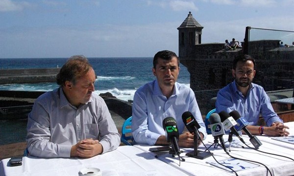 Domínguez afirma que el nuevo muelle de Puerto de la Cruz no será realidad en 2015