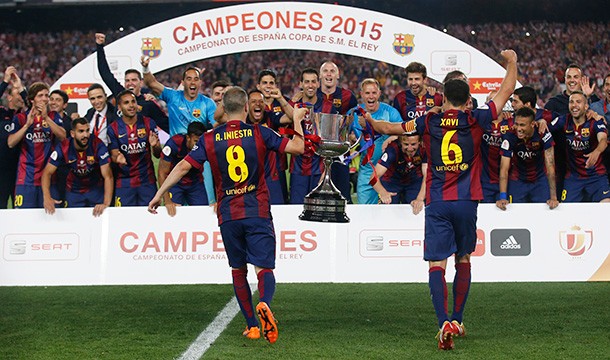 El FC Barcelona, campeón de la Copa del Rey