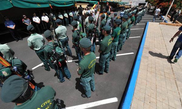 Canarias perdió 425 guardias civiles y policías nacionales en cuatro años 