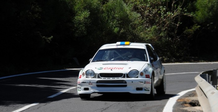 Víctor Abreu-Luis Rodríguez, brillantes ganadores del Rallysprint de Atogo