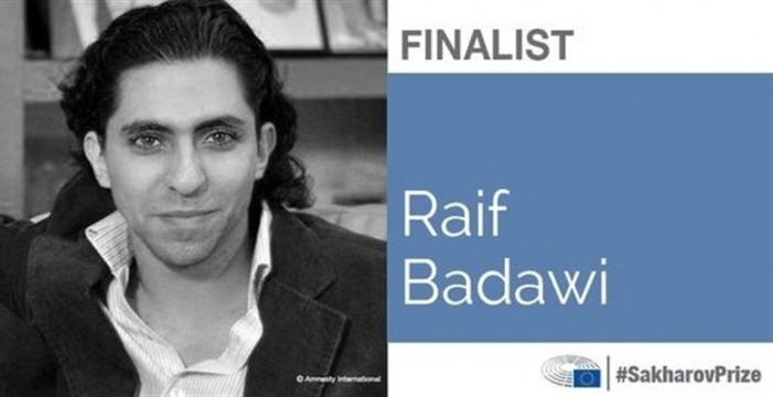 El bloguero saudí, Raif Badawi, Premio Sajarov a la Libertad de Conciencia