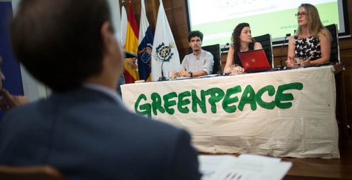 Greenpeace presenta un plan para el 100% de renovables en Canarias