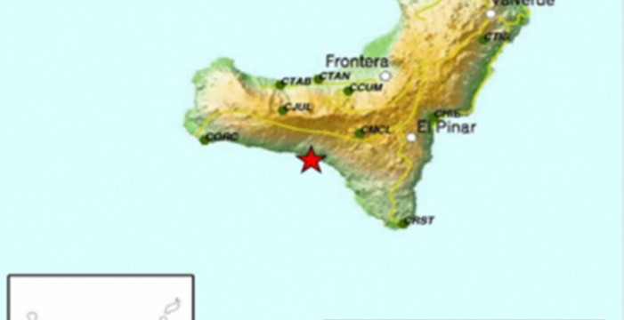 Terremoto sentido en El Pinar de magnitud 3,7
