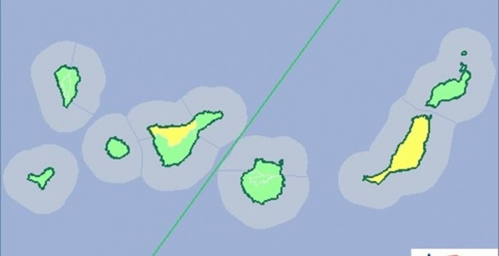 Tenerife y Fuerteventura, en aviso amarillo por vientos