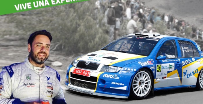 ŠKODA Canarias te invita a ser el copiloto del Fabia WRC