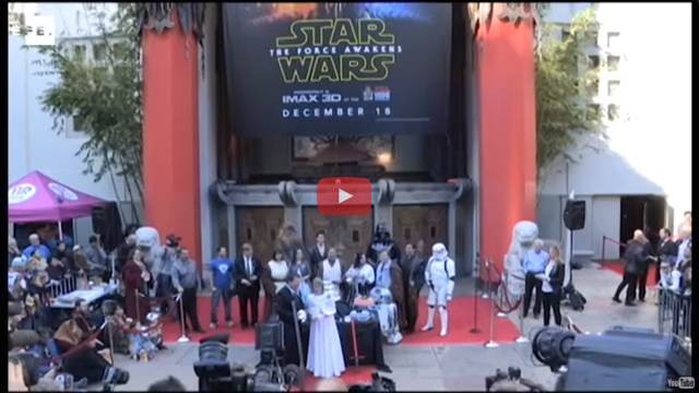 Dos fans de Star Wars se casan esperando el estreno de la película