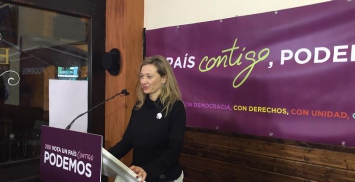 Rosell (Podemos) celebra los resultados: "Los canarios no se han creído el fango con que nos quisieron ensuciar"