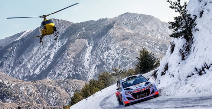 Hyundai debuta de la nueva generación i20 WRC en el Rally de Montecarlo