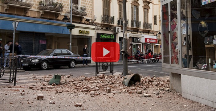 Un terremoto de 6,3 causa 26 heridos, daños materiales y suspensión de clases en Melilla