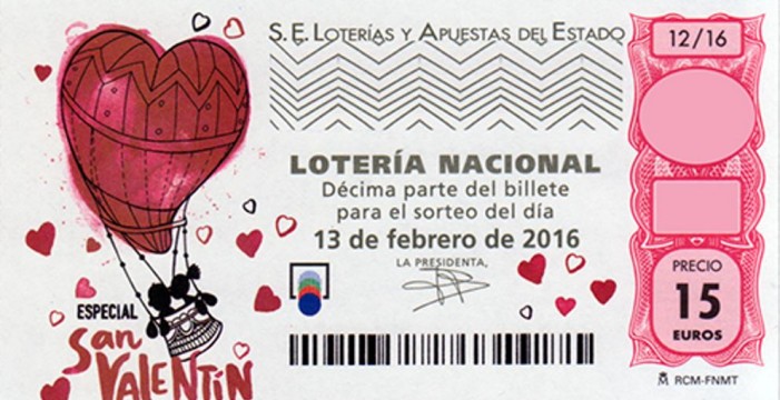 El primer premio del Sorteo San Valentín de la Lotería Nacional cae en Las Palmas