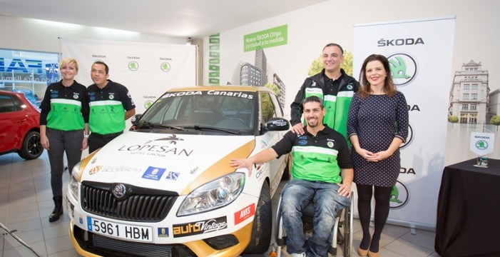 El equipo Sin Barreras Sport Driving presenta su nueva temporada de la mano de ŠKODA Canarias